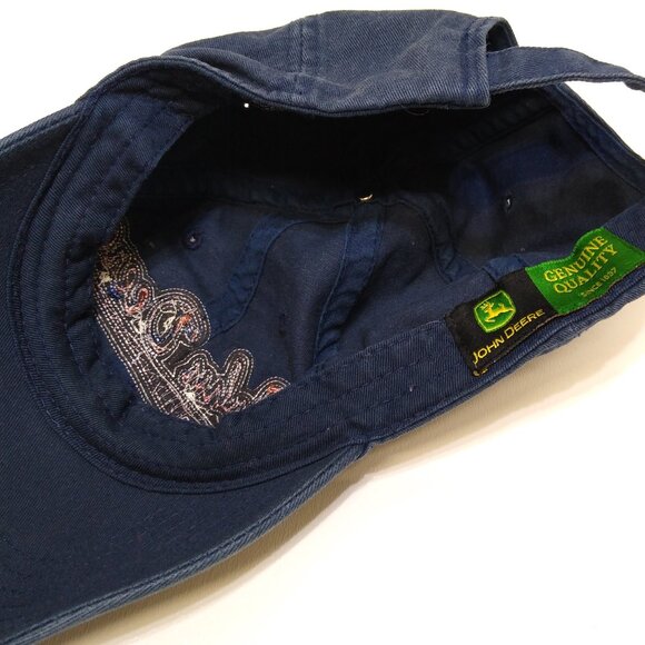 John Deere Hats Bundle Blue Hat K-Products Strapback Green Hat Mesh Trucker Cap - Picture 6 of 11